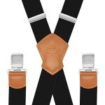 Adjustable X Back Heavy Duty Suspenders for Men