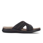 Dockers Men's Black Sunland Slide Sandals - Size 10