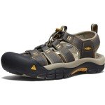 KEEN Men's Newport H2 Sandals - Raven/Aluminum 11