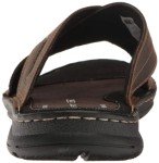 Rockport Men's Brown Leather Slide Sandal - Size 10