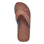 Tommy Hilfiger Men's Davidson Cognac Flat Sandals