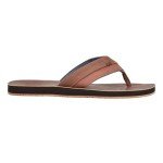 Tommy Hilfiger Men's Davidson Cognac Flat Sandals