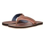 Tommy Hilfiger Men's Davidson Cognac Flat Sandals