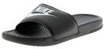 Nike Men's Just Do It Athletic Sandals, Black/White