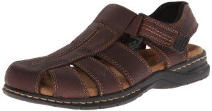 Dr. Scholl's Men's Brown Gaston Fisherman Sandals