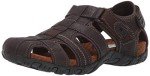 Nunn Bush Men's Brown Closed Toe Outdoor Sandal