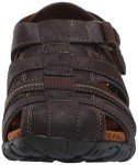 Nunn Bush Men's Brown Closed Toe Outdoor Sandal