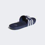adidas Adissage Slides Sandal in Dark Blue