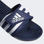 adidas Adissage Slides Sandal in Dark Blue