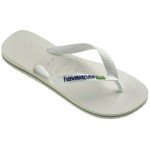 Havaianas Men's Brazil Logo Flip Flops - White