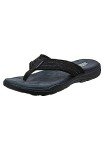 Skechers Men's Black Evented-ARVEN Sandals