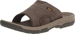 Teva Men's Langdon Slide Sandals in Walnut