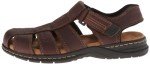 Dr. Scholl's Men's Brown Gaston Fisherman Sandals