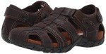 Nunn Bush Men's Brown Closed Toe Outdoor Sandal