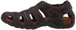 Nunn Bush Men's Brown Closed Toe Outdoor Sandal
