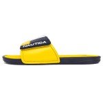 Nautica Men's Adjustable Comfort Slide Sandal - Yellow