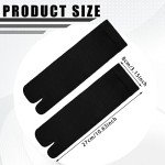 6 Pairs Elastic Two-Toe Tabi Socks for Men
