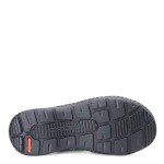 Rockport Men's Darwyn Brown Leather Slide Sandal