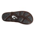 OLUKAI Mea Ola Men's Premium Leather Flip-Flops
