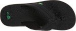 Sanuk Men's BEER COZY 2 Sandal - Black