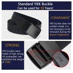 LionVII Men's Nylon Casual Belt - Adjustable Fit