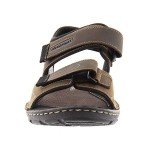Rockport Men's Darwyn Brown Slide Sandal, Size 11.5