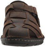 Rockport Men's Brown Fisherman Sandals, Size 10 Wide