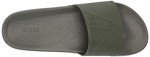 Guess Men's Dark Green Estol Sandals, Size 11