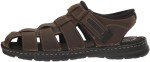 Rockport Men's Brown Fisherman Sandals, Size 10 Wide