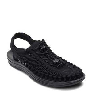 KEEN Men's Uneek Classic Sandals, Black, Size 11