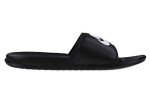 NIKE Men's Benassi Just Do It Sandals, White/Black