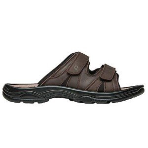Propet Men's Vero Slide Sandal - Brown 9M