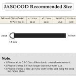 JASGOOD Canvas Belt Set for Men and Women