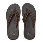 Quiksilver Men's Carver Nubuck Flip Flops - 10