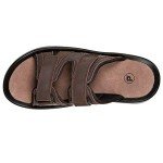 Propet Men's Vero Slide Sandal - Brown 9M