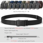 LionVII Adjustable Elastic Ratchet Belt for Men