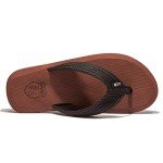 Men's Lightweight Comfort Flip Flops - Brown