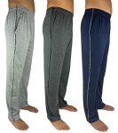 Men's Cotton Pocketed Lounge Pants 3-Pack