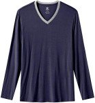 Men's Modal Pajama Set with Pockets - Navy XL