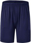 MoFiz Men's Lightweight Sleep Shorts - 2 Pack