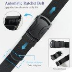 LionVII Adjustable Elastic Ratchet Belt for Men