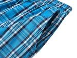 MoFiz Men's Plaid Pajama Shorts, 3-Pack, Size L