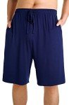 Men's Bamboo Pajama Shorts with Pockets - Navy