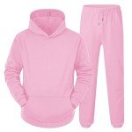 Men's Brown Tracksuit Set with Baggy Bottoms