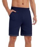 Men's Bamboo Viscose Soft Knit Pajama Shorts