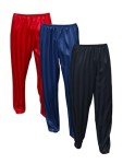 Men's Silk Satin Plaid Pajama Pants - 3 Pack