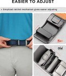KEMISANT Men's Adjustable Ratchet Belt Set