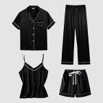 Men's Velour Lounge Set Two-Piece Pajama Set