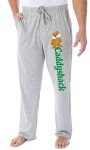 Men's Dancing Gopher Pajama Pants in Heather Grey