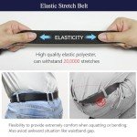 LionVII Adjustable Elastic Ratchet Belt for Men